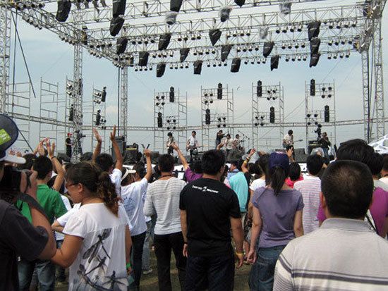 樂隊正在表演